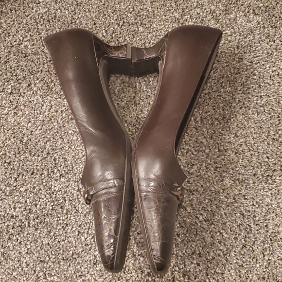 vintage y2k Stuart Weitzman Womens Leather Heels Y2K shoes